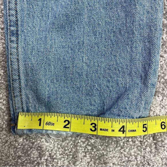 Abercrombie & Fitch Jeans Women’s 27 Short Blue Skinny High Rise Ripped Holes - Picture 12 of 13